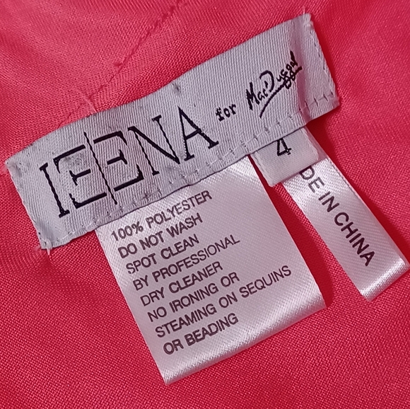 Ieena Duggal One-Shoulder Long Sleeve Fitted Short Dress - Picture 11 of 12